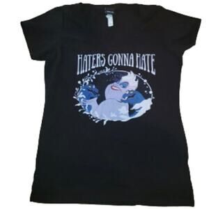 Disney The Little Mermaid Women's MD Ursula "Haters Gonna Hate" Villain T-shirt